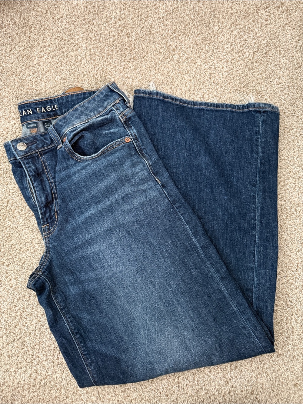 American Eagle Outfitters Women Dreamy Wide Leg Jeans